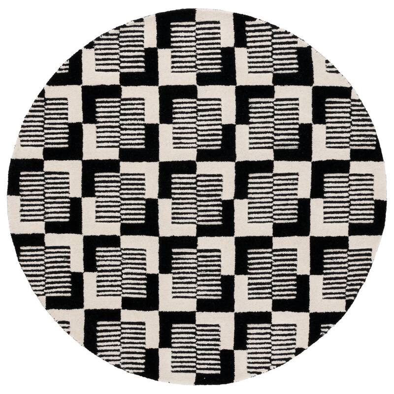SAFAVIEH Handmade Metro Youko French Country Wool Rug