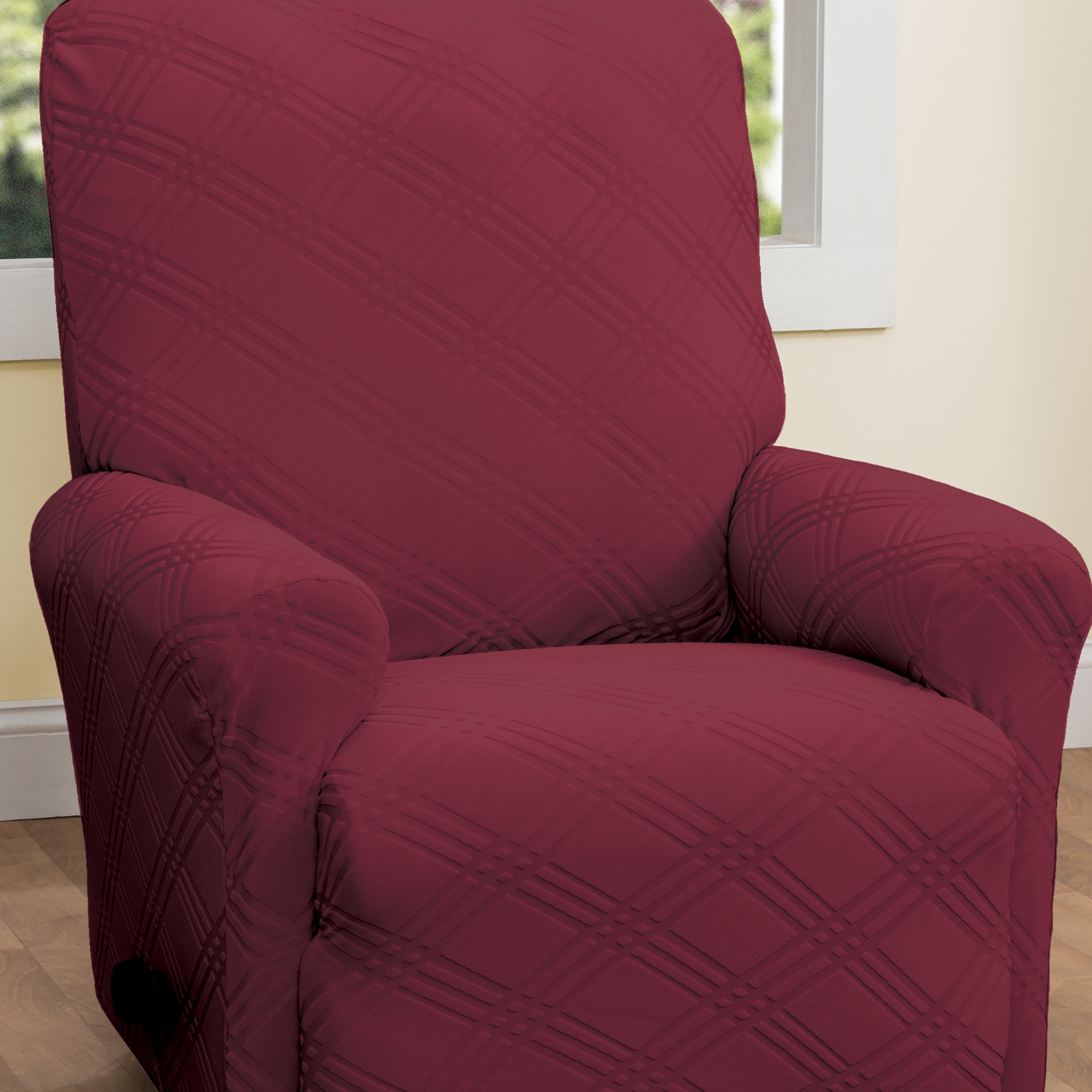 Stretch sensations discount jumbo recliner slipcover