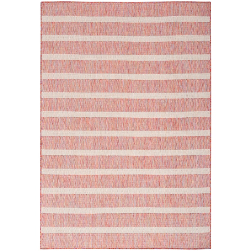 Nourison Positano Indoor/Outdoor Striped Area Rug