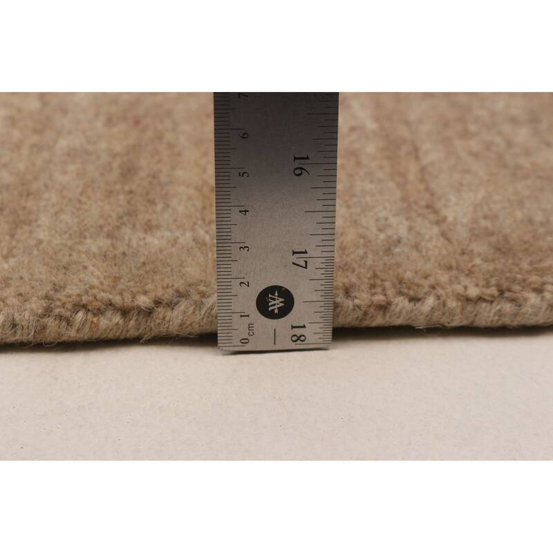 Kashkuli Gabbeh Tan Rug 6'8" x 9'4" - 6'8 x 9'4