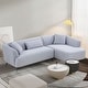 preview thumbnail 9 of 10, Williamspace 102" L Shape Sectional Sofa Couch