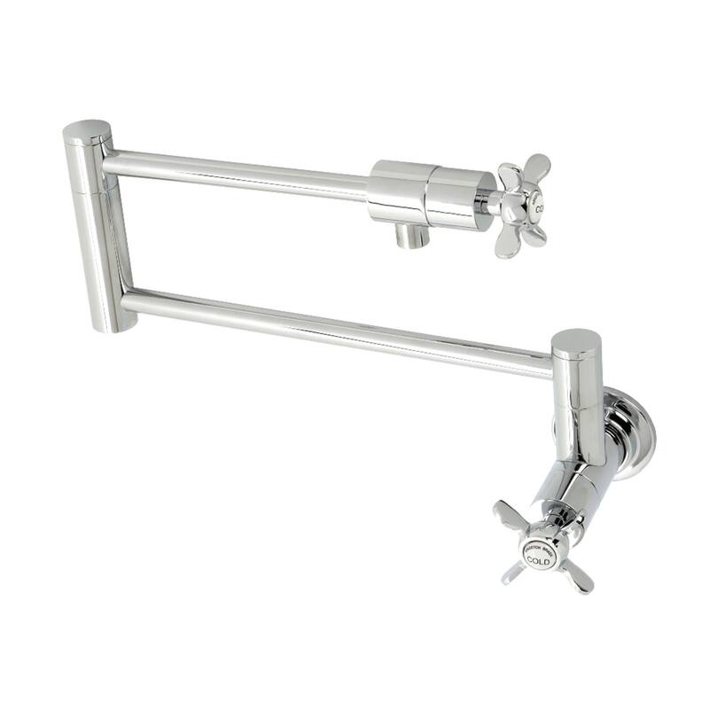 Kingston Brass Essex 3.8 GPM Single Hole Wall Mounted Pot Filler