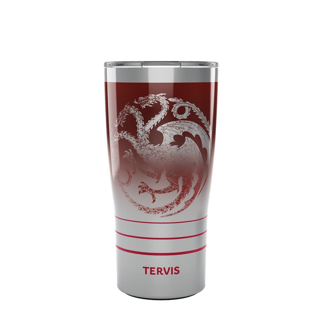 Tervis Traveler Game of Thrones Mother of Dragons Triple Walled Insulated Travel Tumbler, Stainless Steel - 20oz