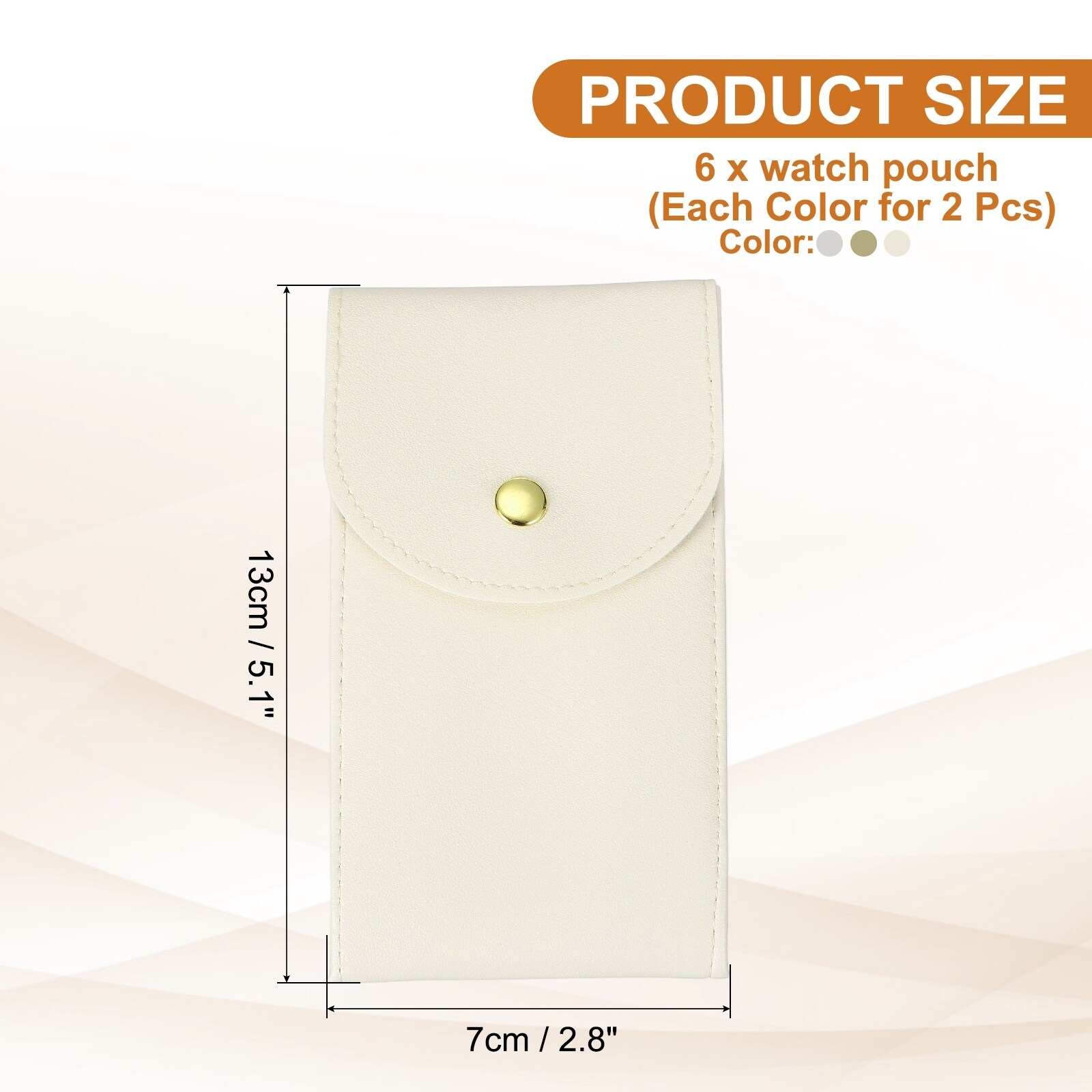 Watch Pouch, Portable Watch Case