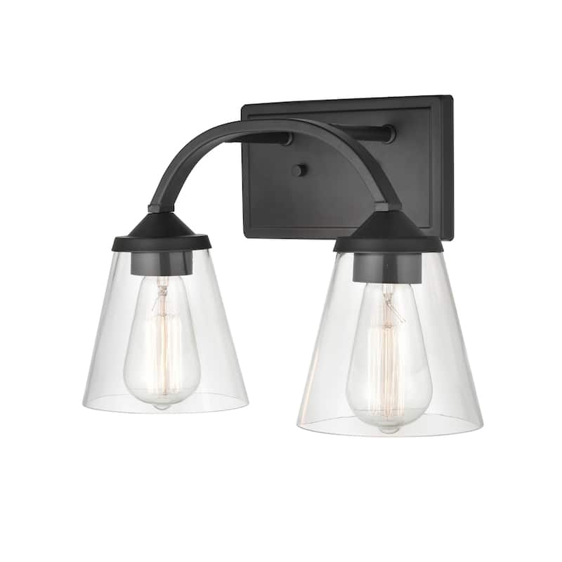 Millennium Lighting Josleen Vanity Fixture in Matte Black Finish