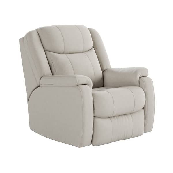 Hercules Big Man Power Headrest Leather Recliner with SoCozi - Bed Bath ...