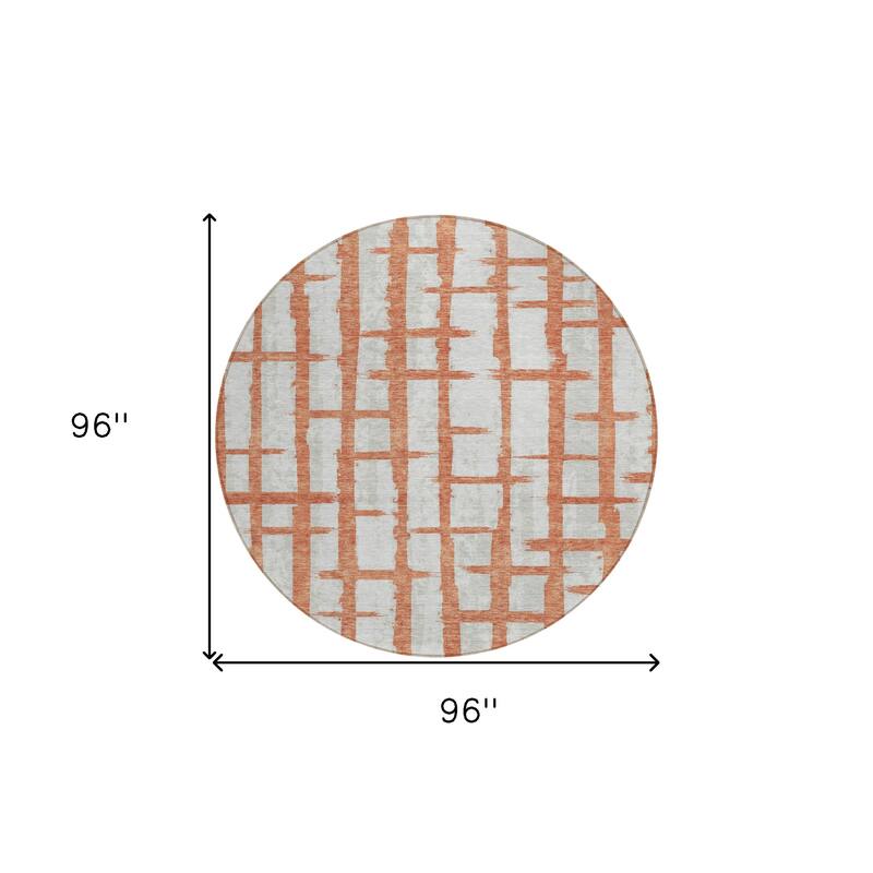 HomeRoots Striped Transitional Rectangle Outdoor Rug