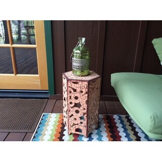 Parrish Outdoor Antique Side Table by Christopher Knight Home (Set of 2)