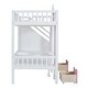 preview thumbnail 15 of 18, Unique Design Twin-Over-Twin Bunk Bed with Changeable Table, Bunk Bed Turn into Upper Bed and Down Desk