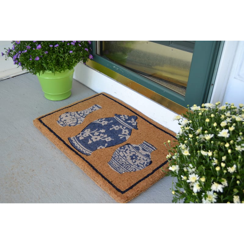 Ginger Jar Coir Outdoor Door Mat