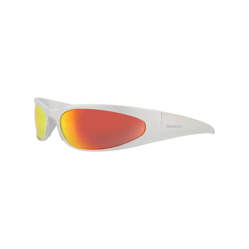 Balenciaga Shield-Frame Alluminium Sunglasses