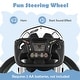 preview thumbnail 7 of 16, Gymax 3-in-1 Licensed Lamborghini Ride on Push Car Stroller Sliding