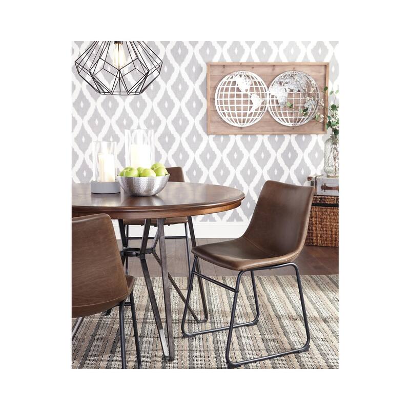 Signature Design by Ashley Centiar Counter Height Bar Stools (Set of 2)