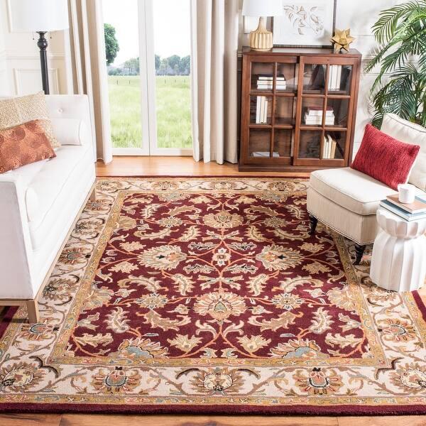 Shop Safavieh Handmade Heritage Sharee Traditional Oriental Wool Rug On Sale Overstock 2183972