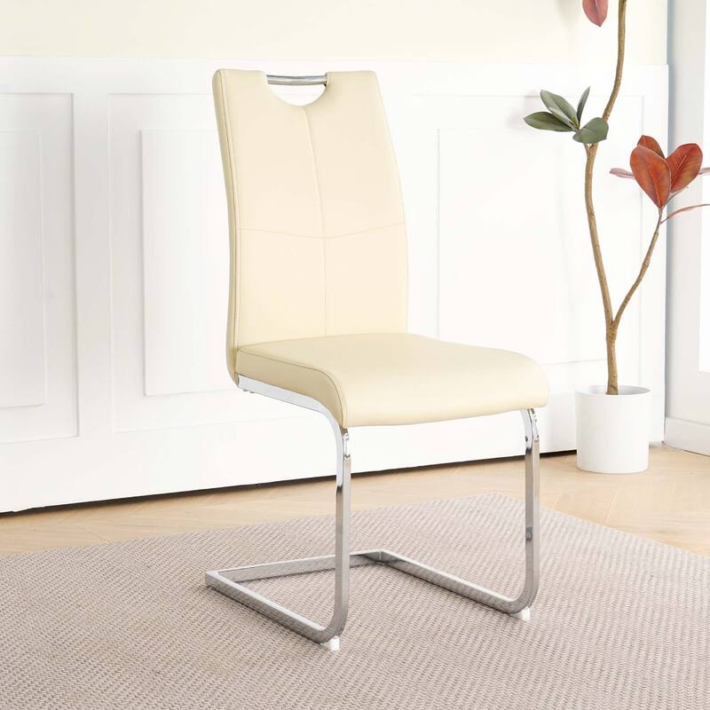 PU Dining Chair living room Chair(Set of 2)