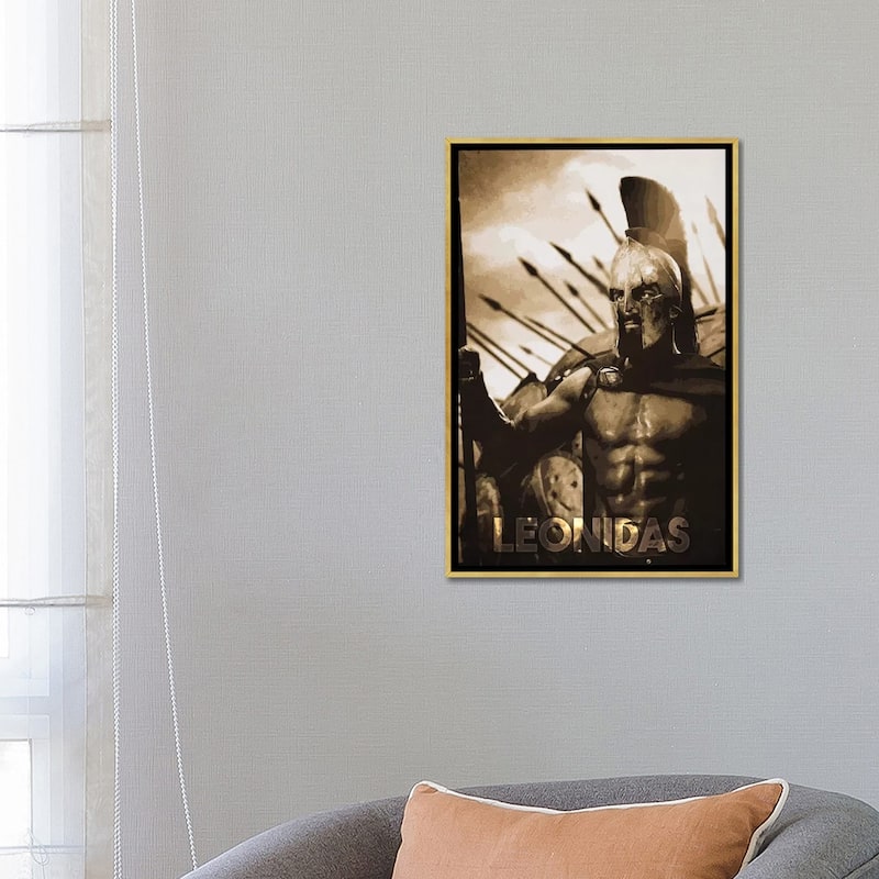 iCanvas "Leonidas" by Durro Art Framed Canvas Print