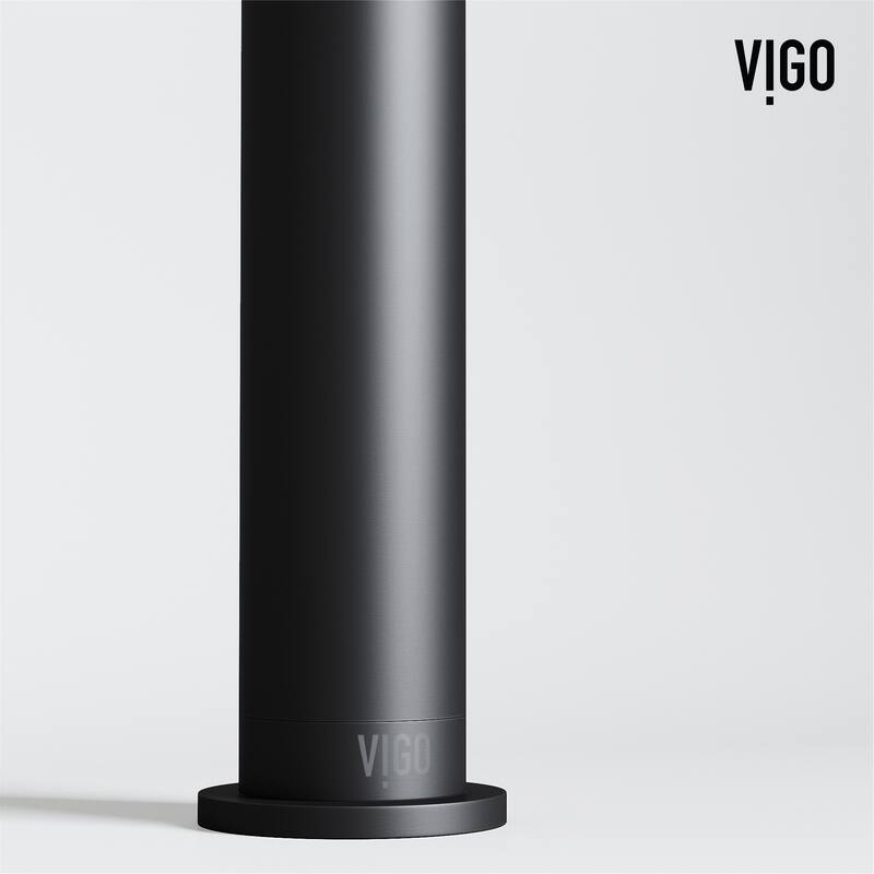 VIGO Cass 12" H Single Handle Single Hole Bathroom Vessel Faucet
