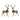 Deer w/Wreath (Set of 2)