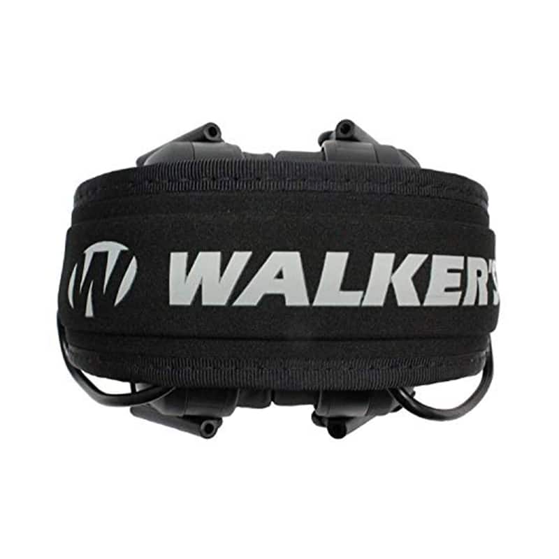 Walker's Razor Slim Shooter Electronic Hearing Protection Earmuff, Black Patriot - 8.1 x 4.6 x 10.6 inches
