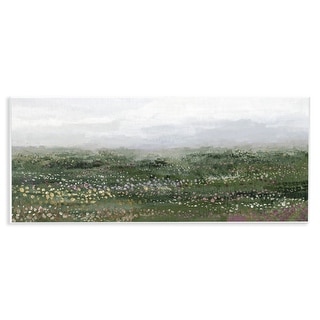 Stupell Dotted Rural Meadow Scene Wall Plaque Art Design By Hannah ...