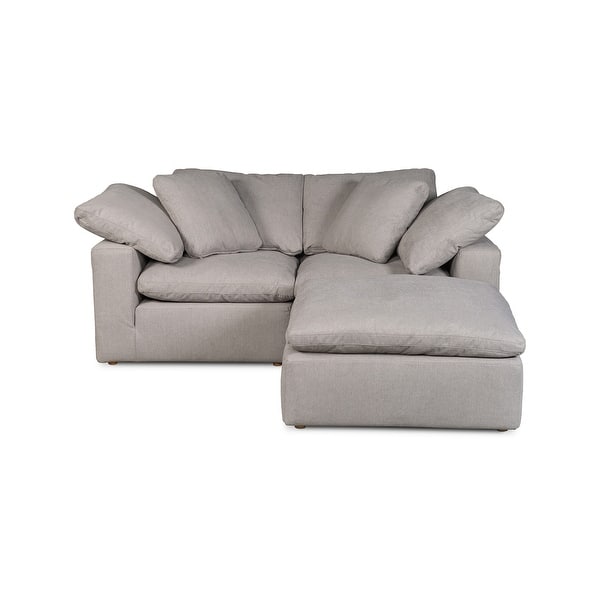 Aurelle Home Corbin 3piece Small Modern Sectional Bed Bath & Beyond