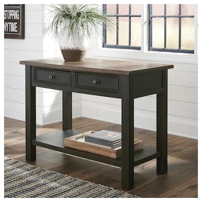 Signature Design by Ashley, Tyler Creek Casual Grayish Brown Sofa Table