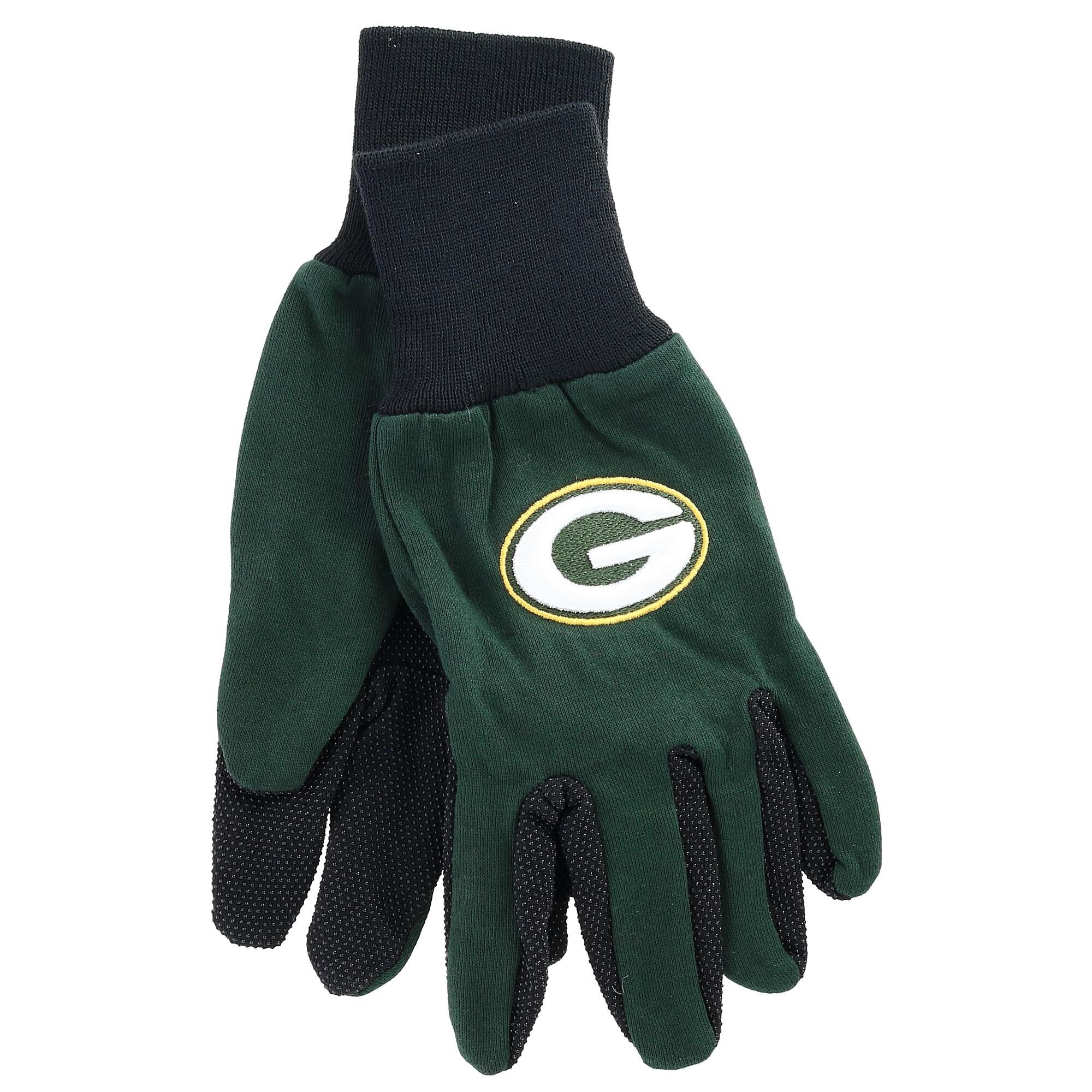 Shop Nfl Green Bay Packers Utility Gloves Overstock 25695662