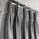 preview thumbnail 14 of 42, Exclusive Fabrics Solid Faux Dupioni Pleated Blackout Curtain Panel