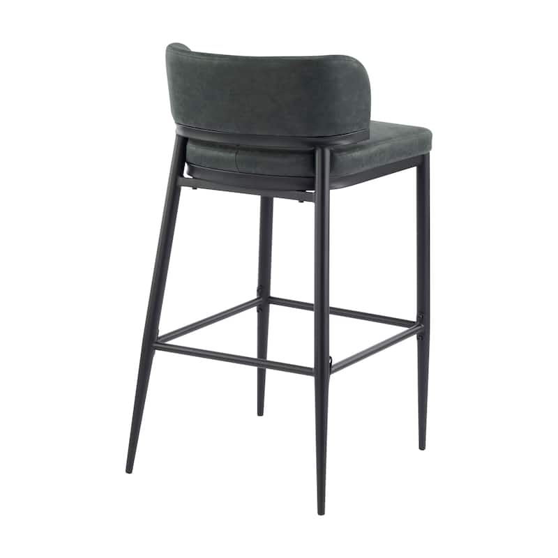Christopher Knight Home - Mason Metal and Leathaire Barstool (Set of 2)