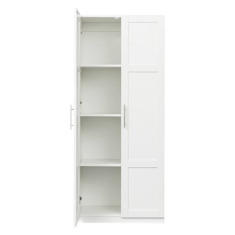70.8'' Storage Cabinet with Adjustable Shelving For Kitchen or Bedroom