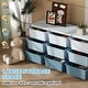 preview thumbnail 13 of 15, 3 Tier Kids Storage Unit, 9 Drawer Chest Toy Organizer Plastic Bins for Kids Bedroom Nursery Kindergarten Living Room