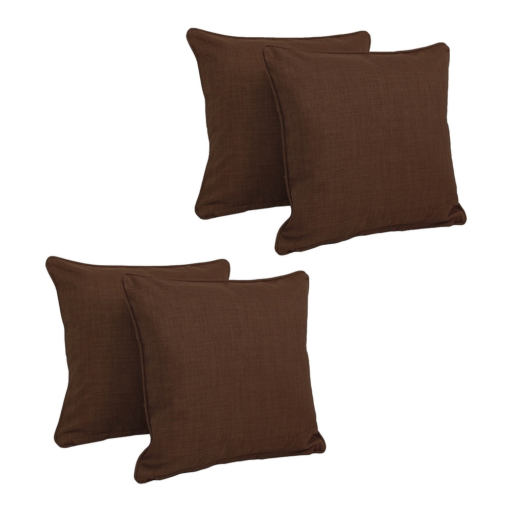 Blazing Needles 18-inch Accent Throw Pillows (Set of 4)