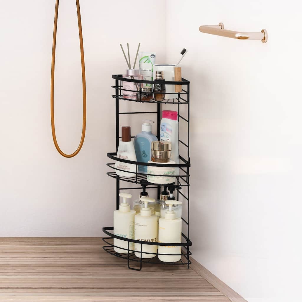 3-Tier Bathroom Corner Shelf