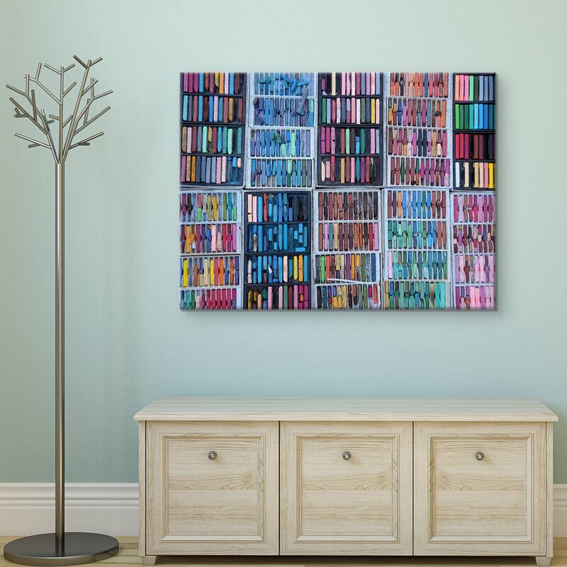 Global Pigments by Peter Feghali Canvas Art Print