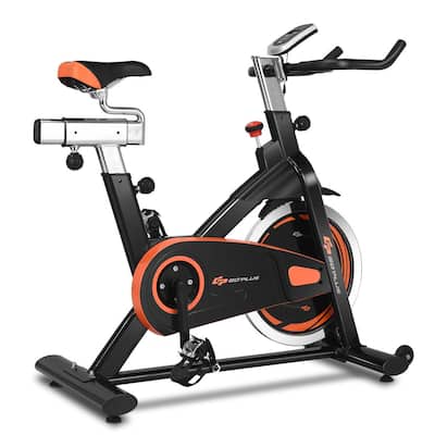 Goplus Exercise Bike Cycle Trainer Indoor Workout Cardio Fitness