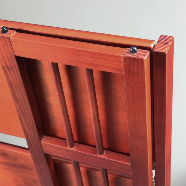 Porch & Den Edgemont Folding Stackable 27.5-inch Bookcase