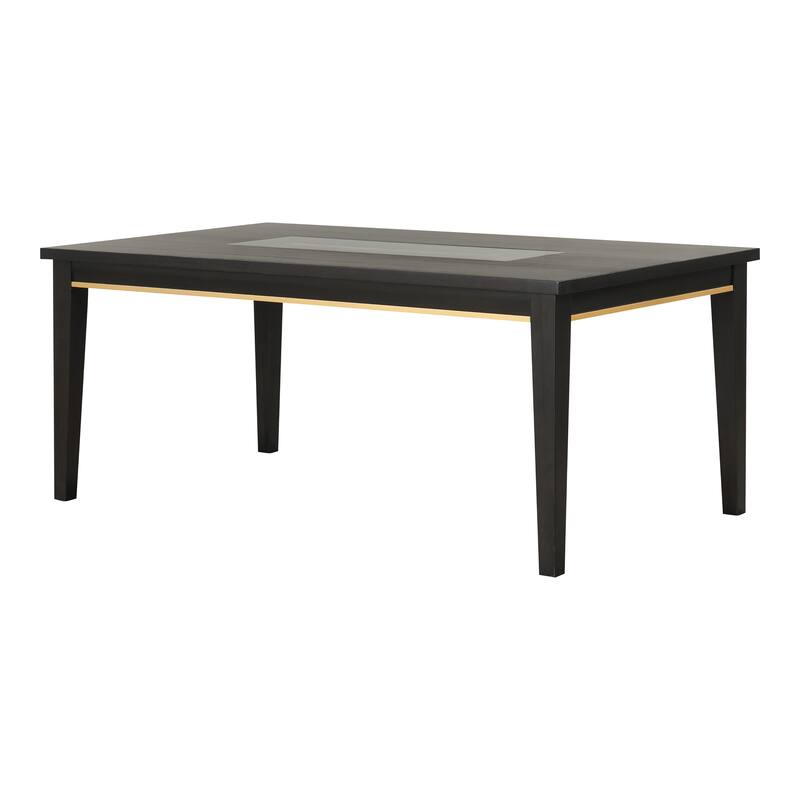 Furniture of America Nyx Modern Espresso 72-inch Wood Dining Table