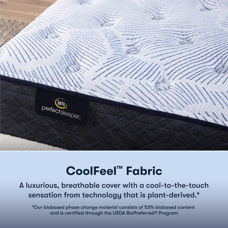 Serta Perfect Sleeper Nurture Night 13.5" Plush Mattress Set