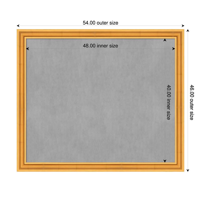 Amanti Art Sierra Black Brown Framed - 54 x 46 in - Sierra Gold