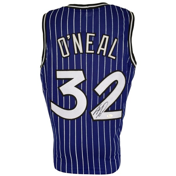 Shop Shaquille O Neal Signed Custom Blue Pro Style Basketball