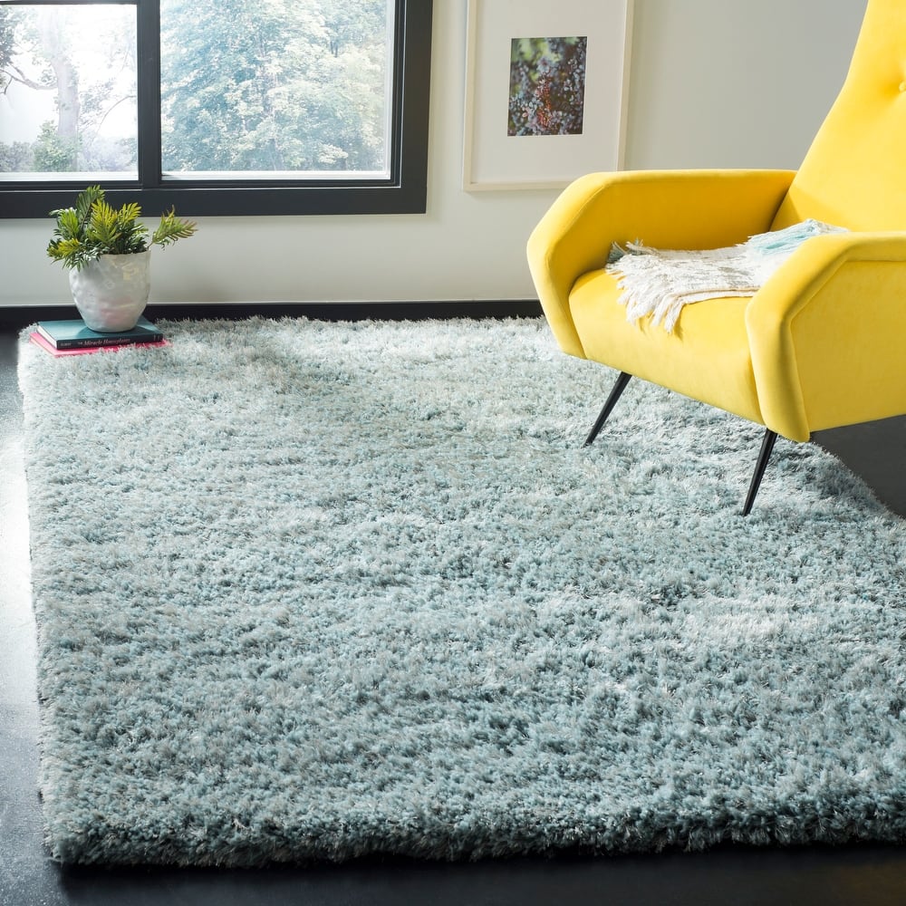 SAFAVIEH Handmade Toronto Shag Joana Polyester Rug