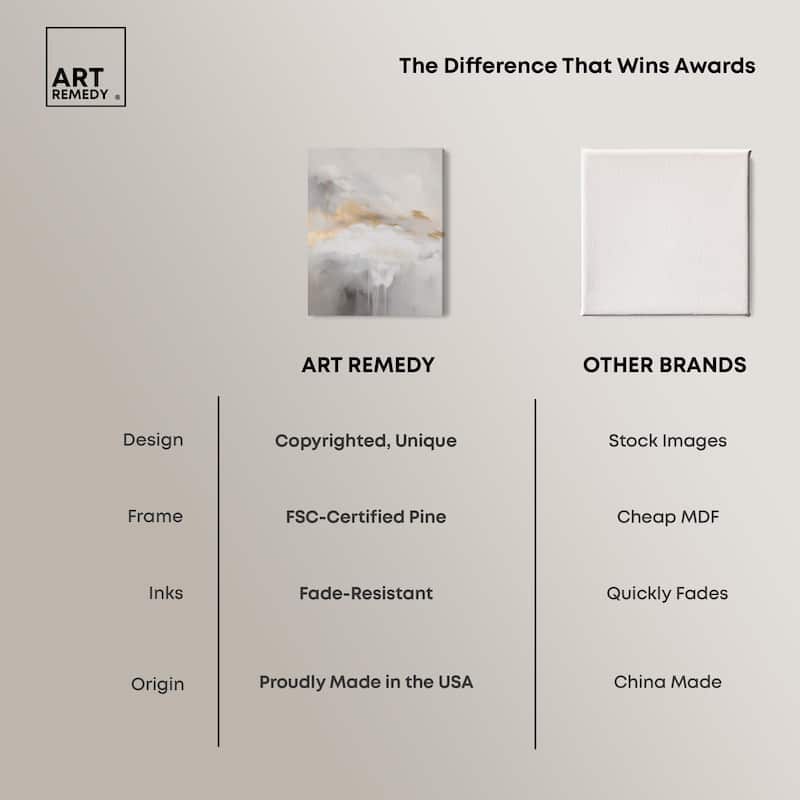 Mellowed Mist I Canvas by Art Remedy, Gallery Wrapped