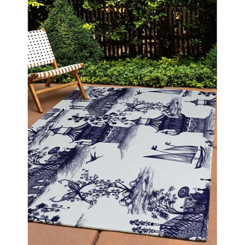 China Old Oriental Chenille Area Rug