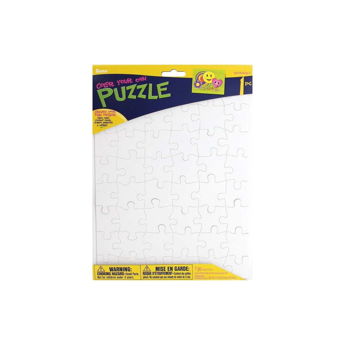 Shop Darice Color In Puzzle 8 5x11 48pc On Sale Overstock 30651026