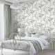 preview thumbnail 2 of 2, Laura Ashley Mirabelle Pale Seaspray Wallpaper