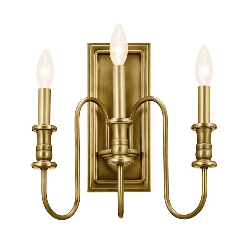 Kichler 52473 Karthe 3 Light 15" Tall Wall Sconce