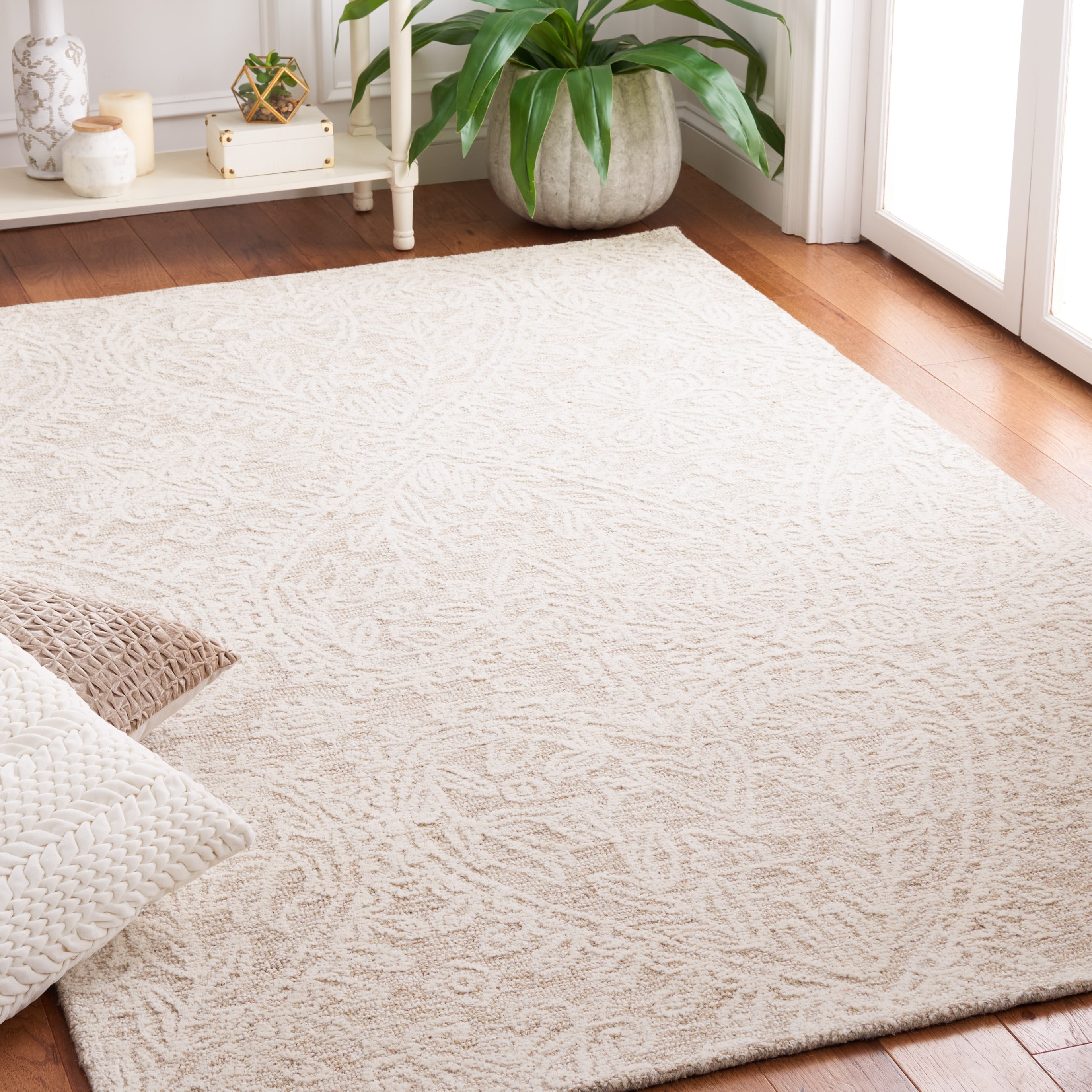 SAFAVIEH Handmade Metro Umberta Modern Wool Rug