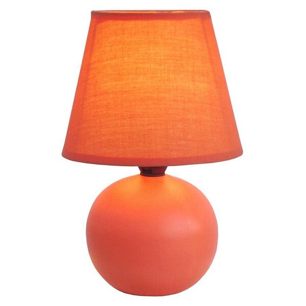 Porch & Den Clarence Mini Ceramic Globe Table Lamp - Bed Bath