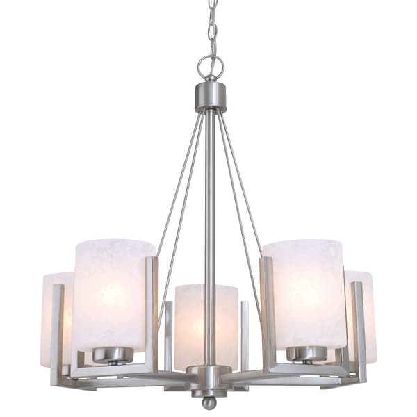 Dolan Designs 2240 09 5 Light Up Lighting Chandelier From The Uptown Collection Satin Nickel N A Dolan Designs 2240 09 5 Light Up Lighting Chandelier From The Uptown Collection Satin Nickel N A