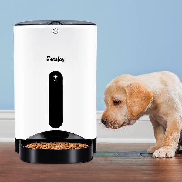Shop Gymax Automatic Pet Feeder Smart Cat Dog Food Dispenser